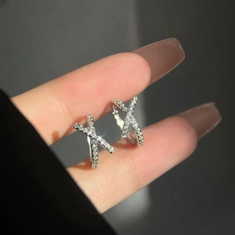 Punk Metal Zircon Ear Cuff Ear Clip for Women No Pierced C Shape Geometric Small Earcuff Ear Wrap Earcuff Clips Jewelry