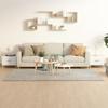  Coffee Tables, 2 Pcs, White, 50x50x40 Cm