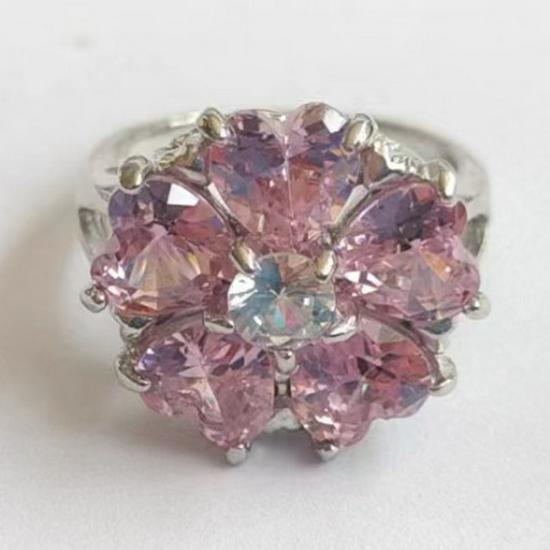 

Кольцо Weiya Silver Teardrop Flower Snowflake Size 10