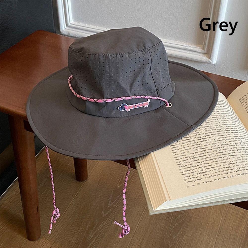 Sun Protection Fishing Caps Sunscreen Bucket Hats High Quality Bucket Hat  For Outdoor Camping