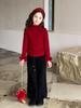 Yuchen Girls' Joggers - Winter 2025 New Arrivals: Cozy, Casual, Long Pants for Kids