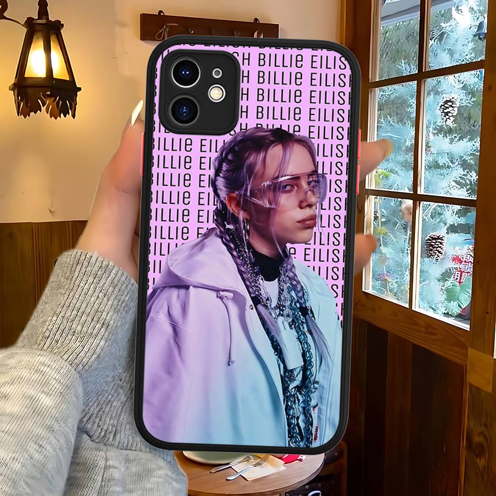 SINGER LUNCH B-BILLIES For IPhone 11 12 13 14 15 16 Pro Max Plus X XS MAX Shockproof Matte Back Cover