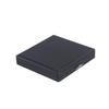 20-Piece Black Matte Metal Cigarette Case, Regular Size, Moisture-Proof & Pressure-Resistant, Minimalist Business Design for Men