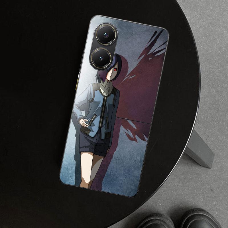Ghoul Tokyo Touka Kirishima Phone Case Cover for Xiaomi Poco X6 X5 X7 Pro F7 Ultra Redmi 15C 15 13C 13 12C 12 10C 10 10A 9C 9A 9