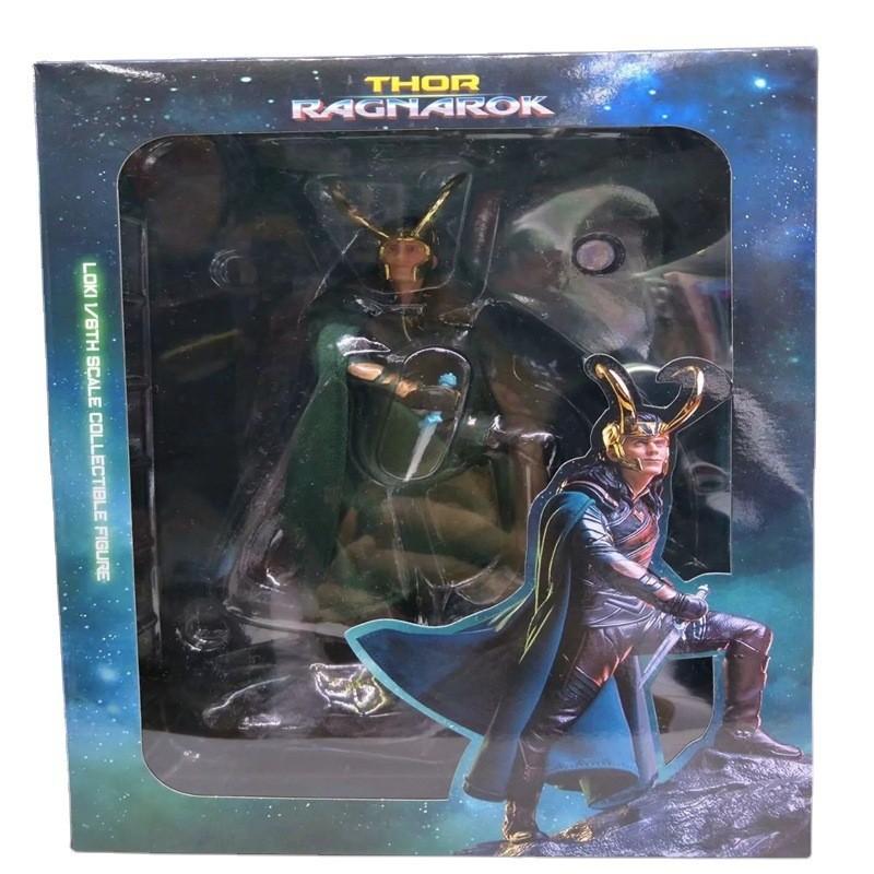 Atemberaubende Loki-Statue aus PVC aus Avengers: Infinity War, Maßstab 1:10, Sammlerstück aus der Kampfszene