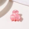 Small Hair Claw Jelly Color Hair Styling Clip Mini Size Updo Shark Hair Claw Versatile Hair Accessory