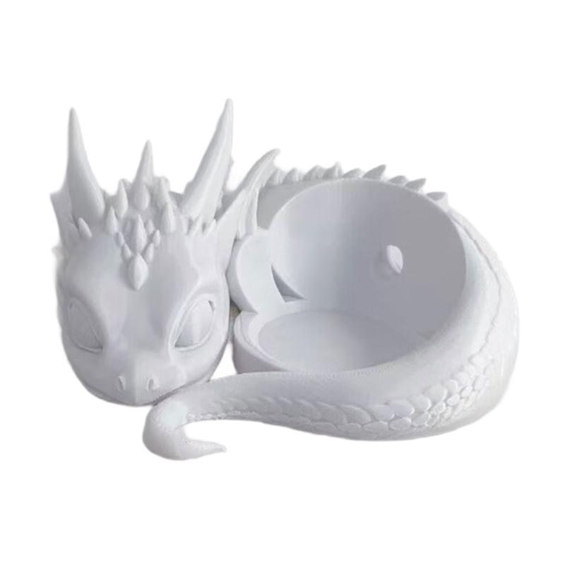3D Printed Lying Baby Dragon Speaker Holder Stand for 4/5 3D Printed Desktop Decoration