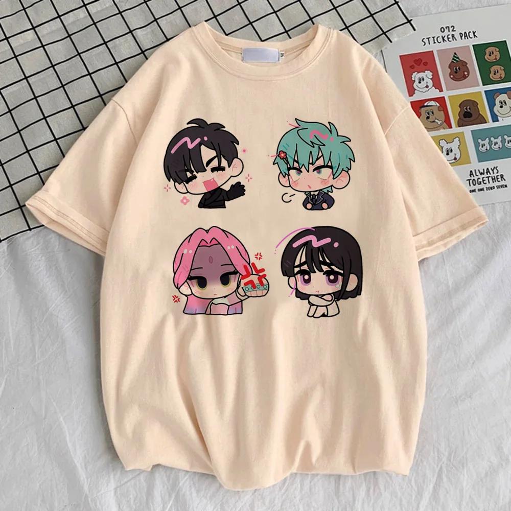 Alien Stage Tričko Dámske Kawaii Kreslené Streetwear Y2k Harajuku Anime Japonské Manga Tričko Dámske Oblečenie