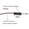 150mW 635nm Red Line Laser Module, 12V-24V, External Focusing, 16x60mm