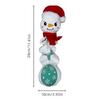 Cartoon Snowman Pet Dog Squeaky Sound Toy Cute Chew Bite Dog Toy Puppy