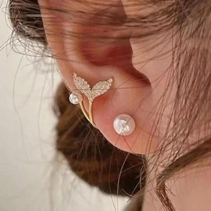 925 Silver Needle Korean Fashion Zircon Geometric Earrings For Women Jewelry Trending Luxury Crystal Cross Stud Earrings