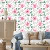 Beautiful orchid wallpaper for living room and bedroom 50x1000
