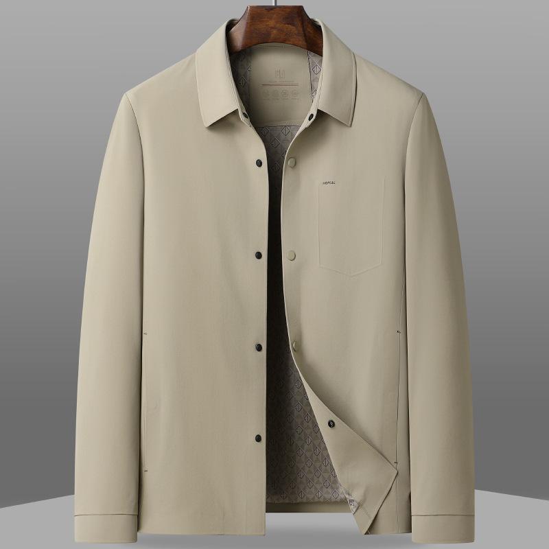 

Весна и осень Тонкий деловой повседневный пиджак Мужской пиджак с пуговицами на лацканах 4XL