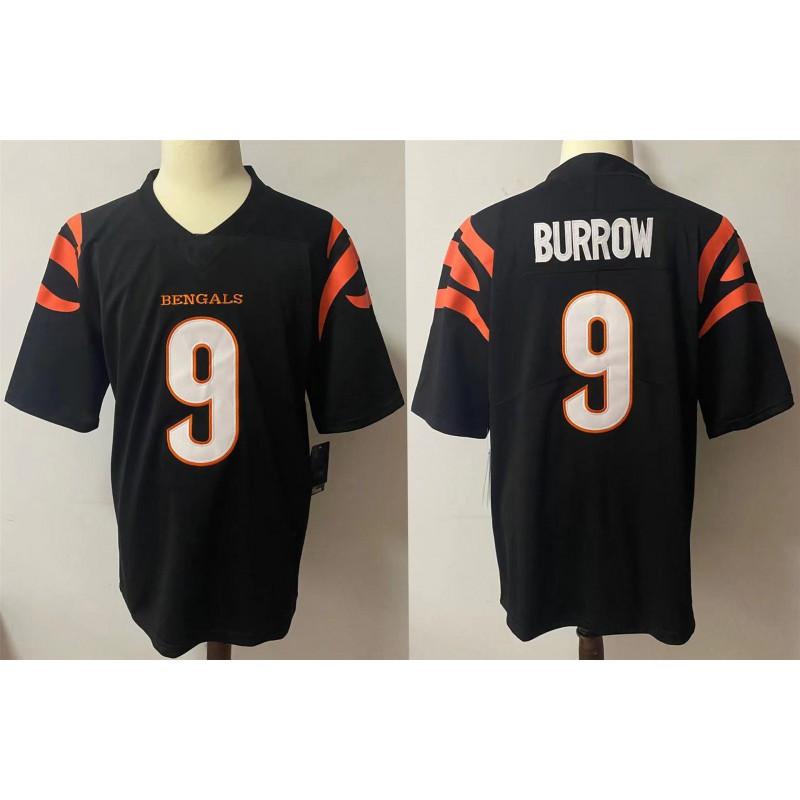Cincinnati Bengals NFL Football Jersey Men Women V-Neck Short Sleeve Fan Apparel Lightweight Breathable Blend