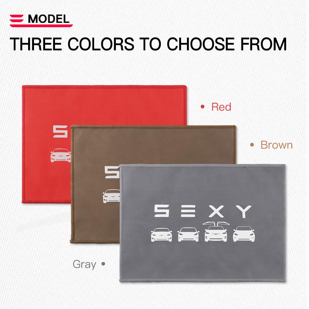 For Tesla Model 3 Model Y Model X Model S Coral Fleece Suede Car Wash
