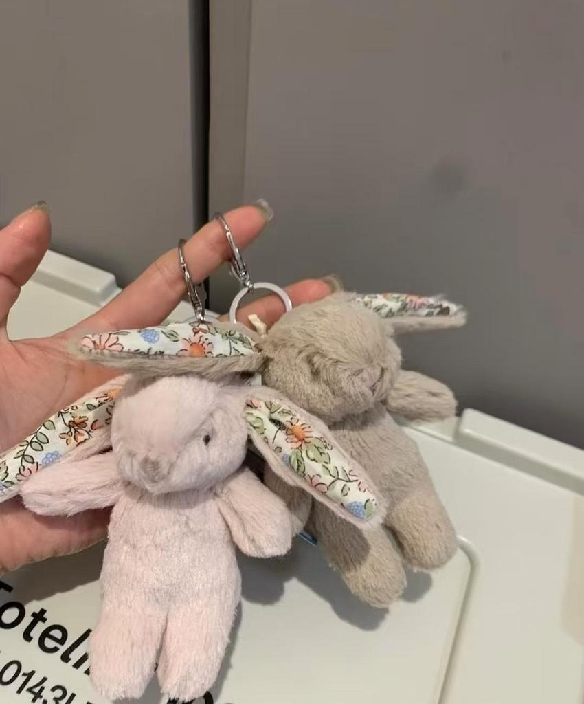 Kolekce plyšových klíčenek ve stylu Jellycat: Roztomilá panenka, hračka, dárek