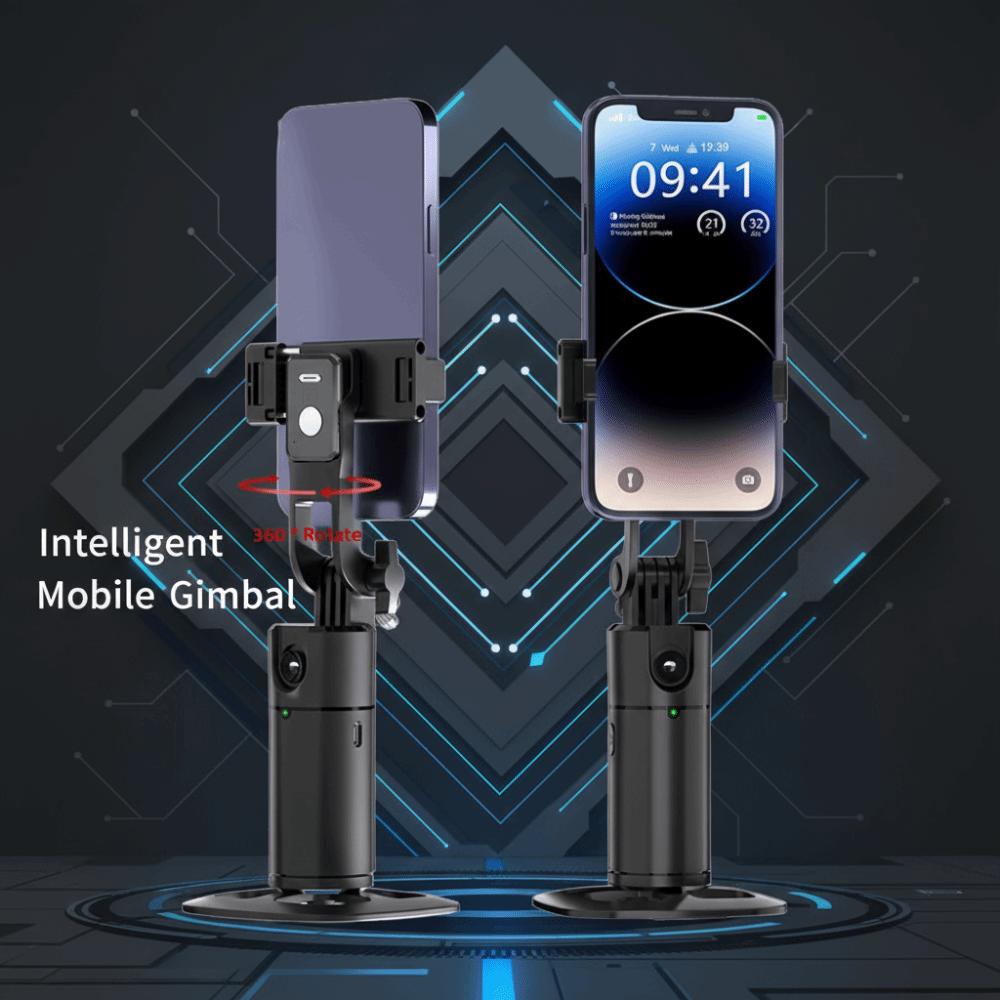 Auto Face Tracking Auto Tracking Gimbal 360° Rotating Intelligent Smartphone Gimbal Stabilizer Smart Automatic