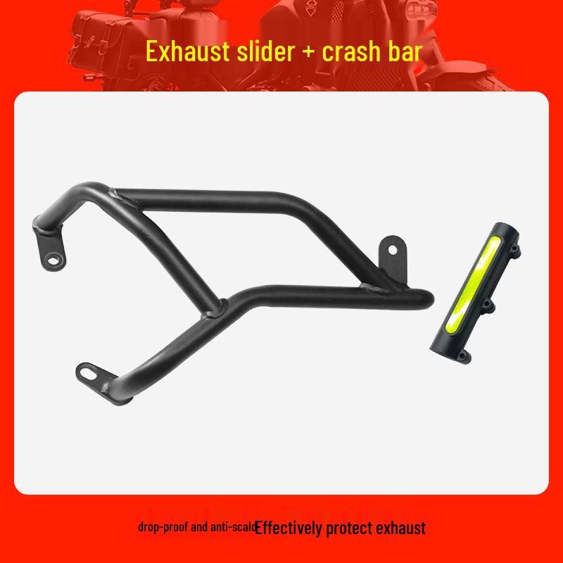Suzuki UU125 Scooter Full Coverage Protective Guard Bar - Front & Rear Anti-collision Bumper.