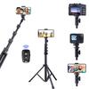 "1.6m Portable Integrated Selfie Stick Tripod for Mobile Photography"