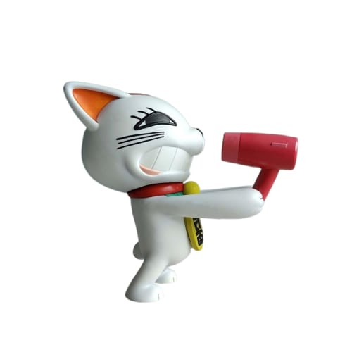 

Turbo Babaa Dandadan Maneki Neko Figure, 9cm, Cute, Pre-painted, Finished Figurine, Desktop Decor, Car Ornament, Cosplay Accessory, Moe Merchandise, G