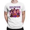 Spooky Hunterx Halloween Kpop Demon Hunters Saja Girls Men T Shirts Vintage Tee Shirt Short Sleeve T-Shirt Cotton Plus Size Tops