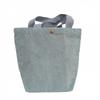 Retro Corduroy Bento Shoulder Bag - Versatile Canvas Handbag for Students and Commutes