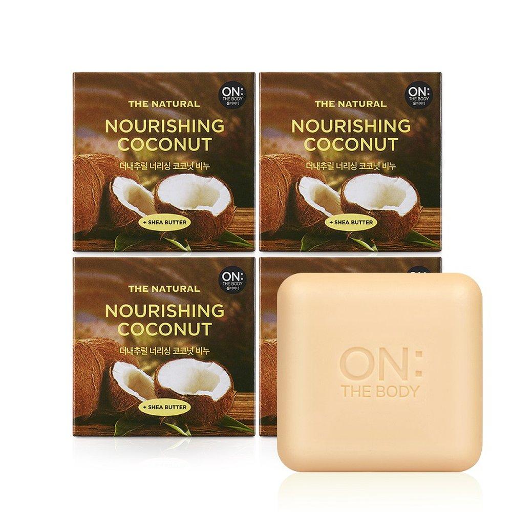 

ON THE BODY The Natural Nourishing Coconut Soap 90g*4