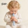 Infant Soothing Chew Toy Baby Silicone Teething Toy, Food-Grade Bite Soother for Gum Seamless One Piece Teether Relief, Anti-Finger Biting Stick,