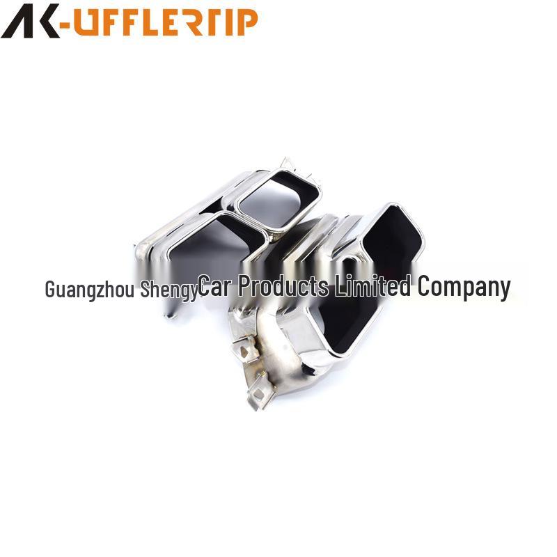 BMW 730Li/740Li/760Li Quad Outlet Square Tailpipe Upgrade with Modified Exhaust Pipe and Rear Lip