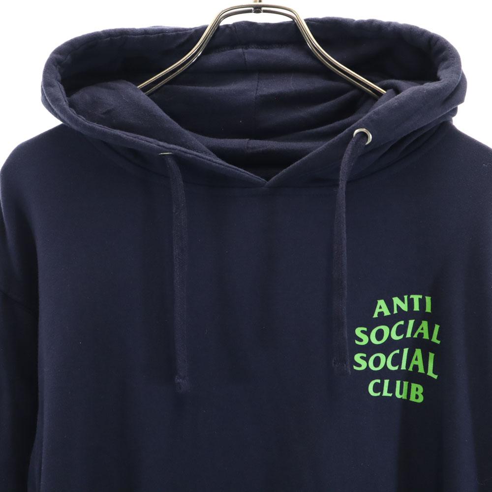 ANTI SOCIAL SOCIAL CLUB Made in USA Back print Long sleeve Sweatshirts Men's Used