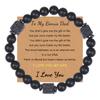 JYL TS Bracelet Birthday Gift  Carded Beaded Celebrates Life & Abundant Blessings