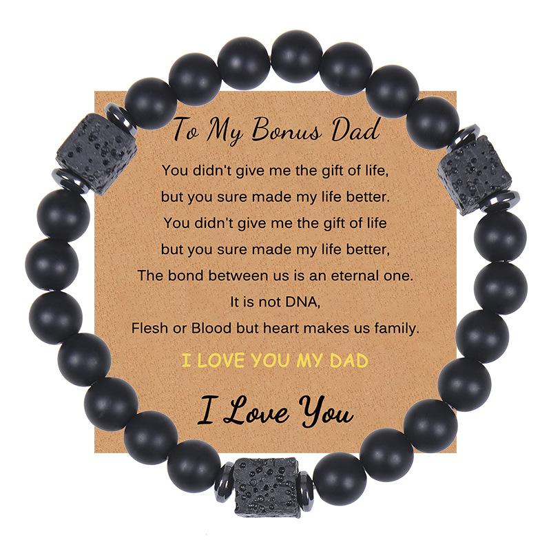 JYL TS Bracelet Birthday Gift  Carded Beaded Celebrates Life & Abundant Blessings