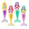 Mermaid Dive Toys Set for Kids Water Activated Diving Pool Toys Water Play Toys Gift for Divers And Water Lovers