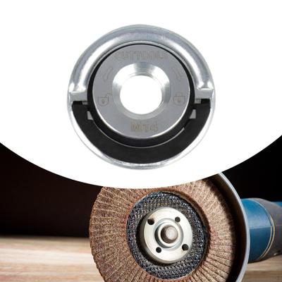 Winkel Grinder Flansch Mutter Locking Zubehör Premium Hohe Leistung Carbon Stahl Selbst
