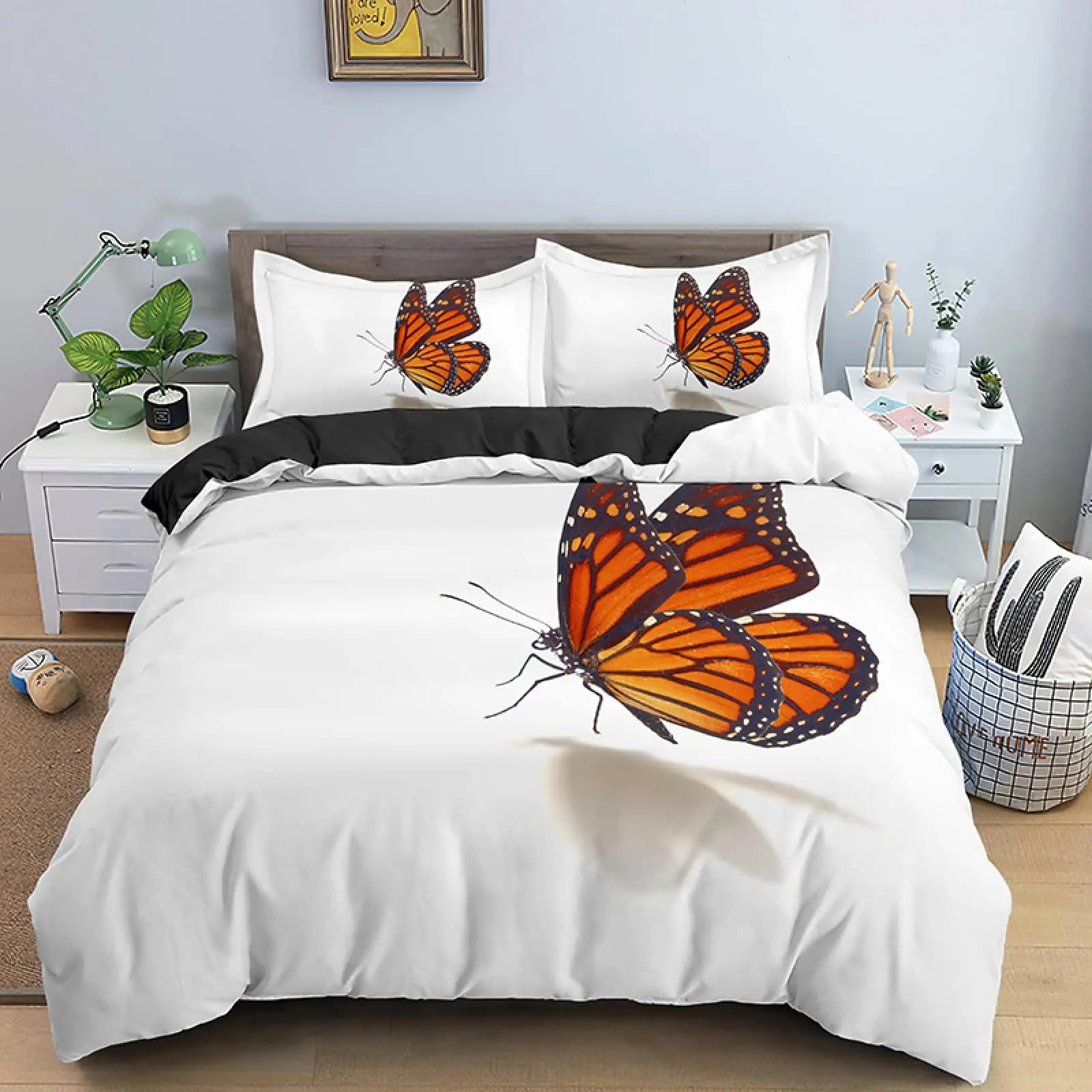 

Зеленый богомол пододеяльник King Queen Size комплект постельного белья с изображением насекомых для детей подростков взрослых дикая природа пододеяльник наволочка 70x133cm 2pcs