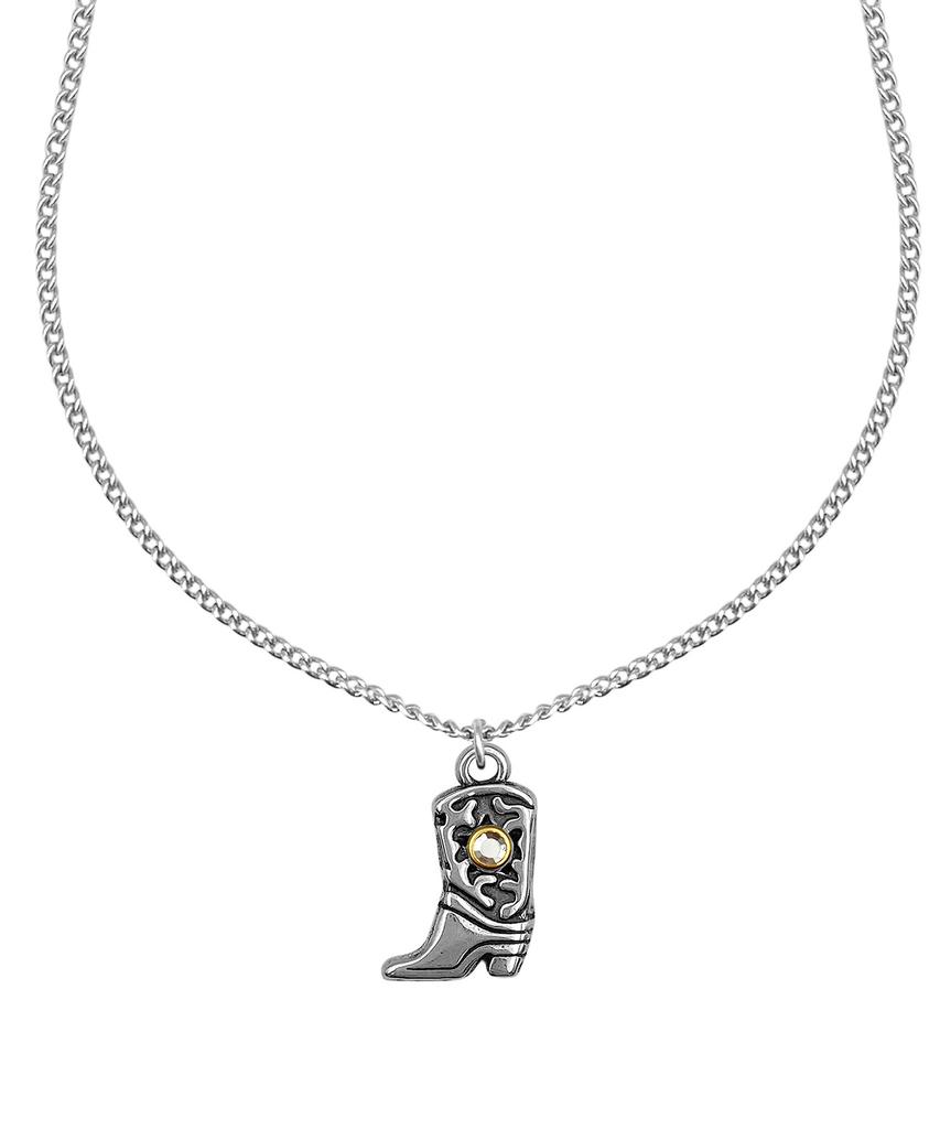 Ypy Design Studio Glinting Western Necklace (White)