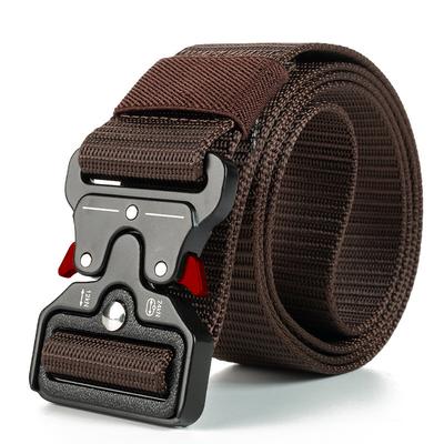 Genuine Tactical Belt Quick Release Outdoor Military Belt Soft Real Nylon Sports Accessories Men And Women Black Belt