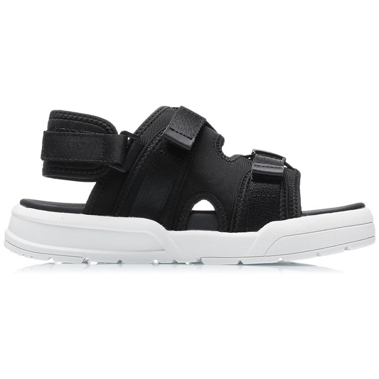 Li Ning Coca Beach Sandals Women's Black/White AGLR026-1