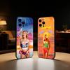 Custodia per Telefono Singer Zara L-Larsson M-Midnight Sun Per iPhone17,16,15,14,13,12 Plus,Max Copertura Nera in Morbido Silicone