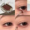 Solid Color Anti-Oxidation Coral Brick Color Down To Crouching Silkworm! Monochrome Eye Shadow Plate Matte Color Long Lasting Non Smudge Red Brown
