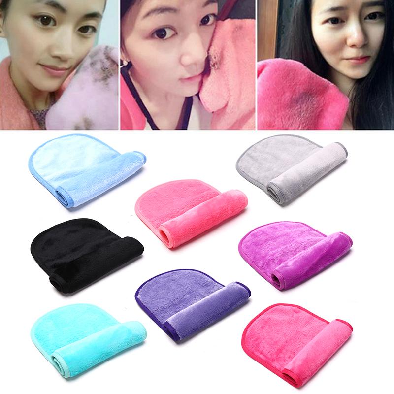 

Reusable Microfiber Makeup Remover Facial Cloth Fine Magic Face Towel For Women
