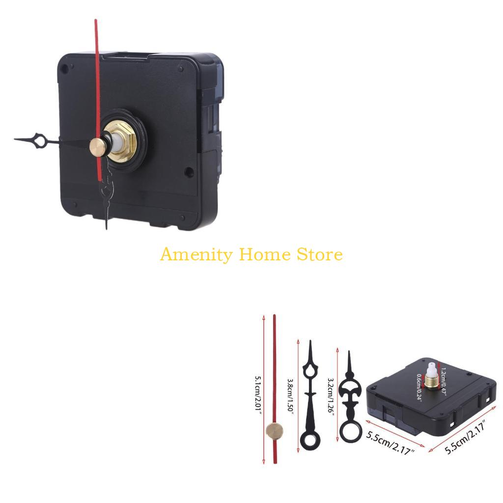 F26C Quartz Wall Clock Motor Movement Mechanisms Silent Battery Powered DIY Repair