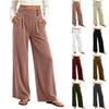 Women's Casual Corduroy Wide Leg Pants for Daily Wear