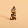 Mini Brass Buddha Ornaments Brass Crafts Mini Buddha Figurine Sakyamuni Buddha Pendant  Home Decor