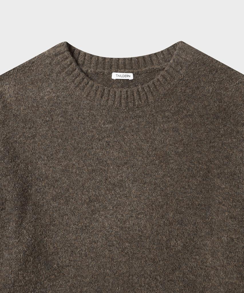 TAILDERN Auden Crew Neck Sweater Brown