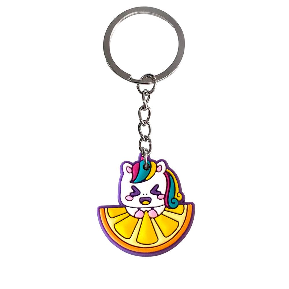 Adorable Unicorn Cartoon Keychain - DIY Backpack Pendant & Bag Charm, Hot Selling