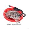 Adjustable Cord Bungie Rope Premium Rubber Easy to Install Strap Clothesline for Luggage