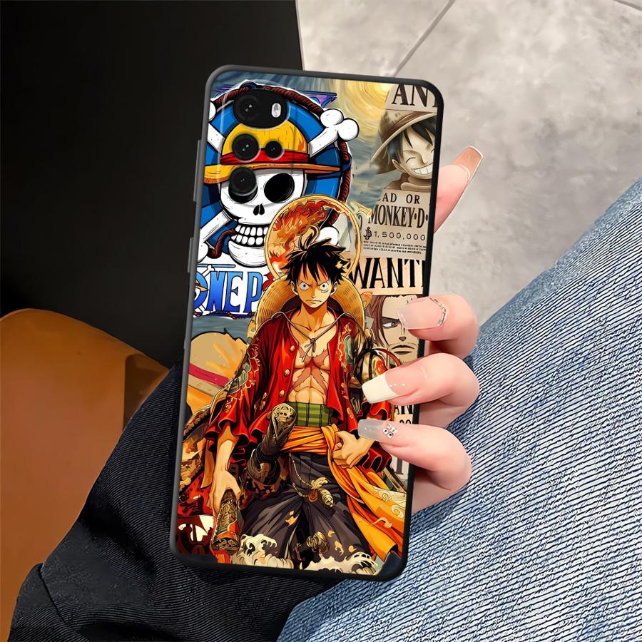 Funda Phone Cover Case for Moto S30 Pro Edge 20 30 X30 Pro Anime Luffy Zoro