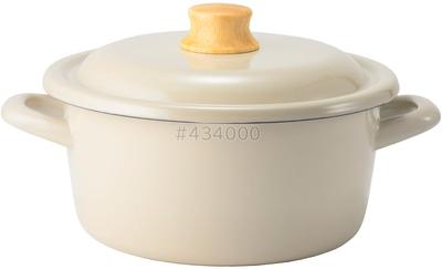 Fuji Enamel Pamuklu Plus Güveç 20cm Greige CTP-20W.GG