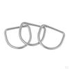 3Pc Scuba Diving Bent D Bule Gear Accessories for Weight Belt Harness